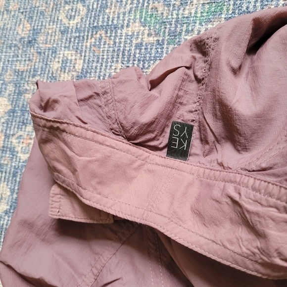 Athleta x Alicia Keys Utility Jumpsuit Open Back Mauve Purple Size 2 - Picture 7 of 8